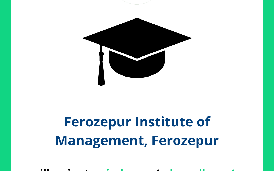 Ferozepur Institute of Management FIM, Ferozepur