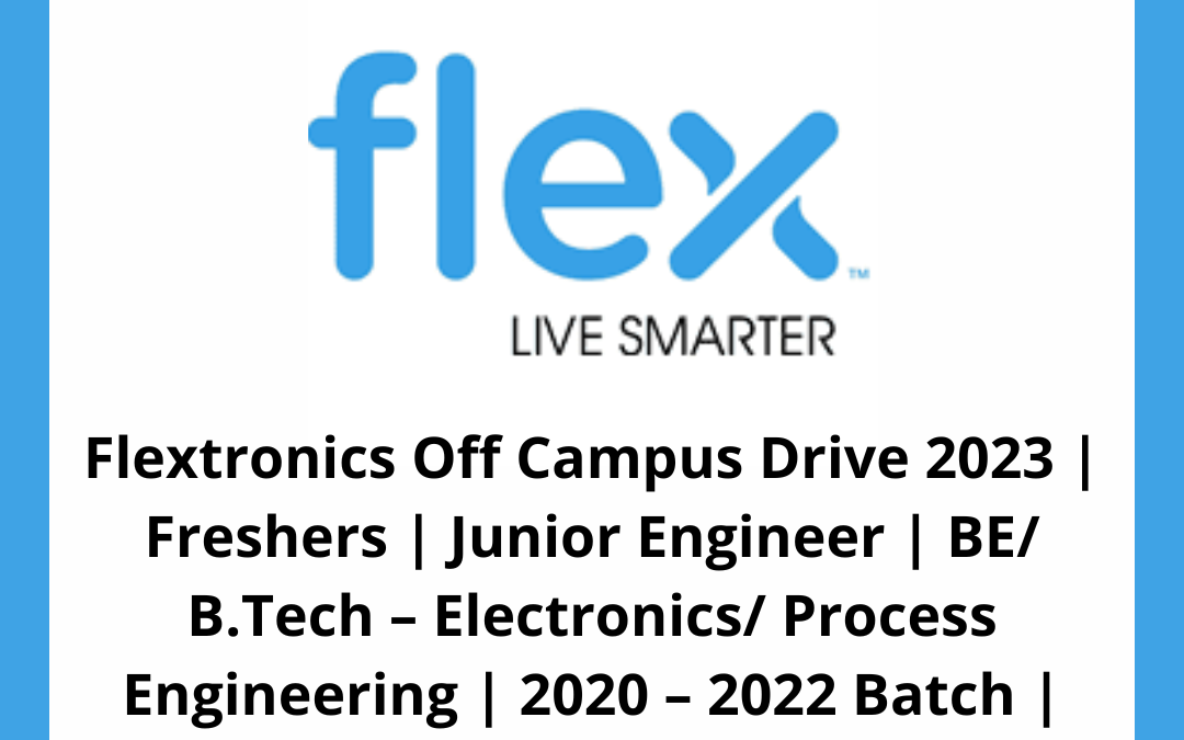 Flextronics Off Campus Drive 2023