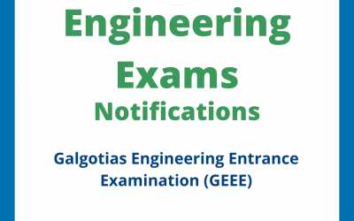 Galgotias Engineering Entrance Examination (GEEE)