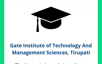 Gate Institute of Technology And Management Sciences, Tirupati