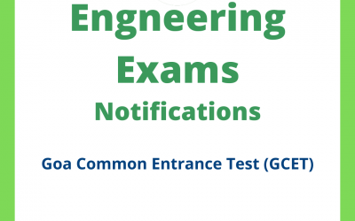 Goa Common Entrance Test (GCET)