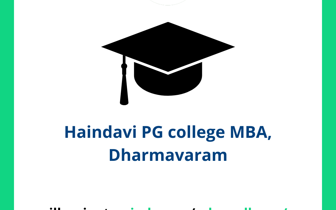 Haindavi PG college MBA, Dharmavaram