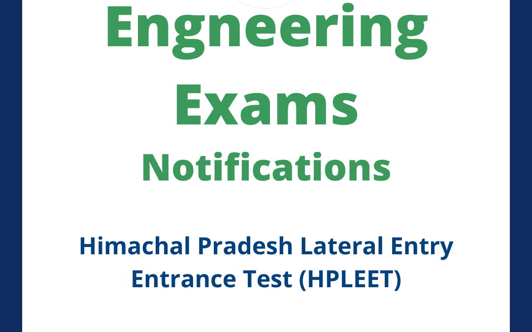 Himachal Pradesh Lateral Entry Entrance Test (HPLEET)