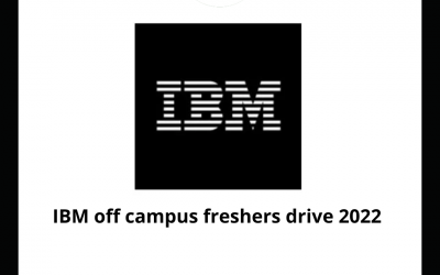 IBM off campus drive 2022 | Associate System Engineer |