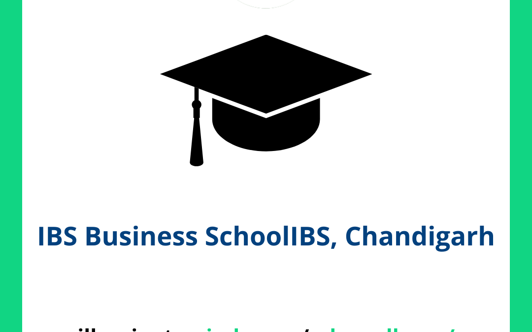 IBS Business SchoolIBS, Chandigarh
