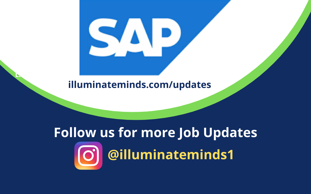 SAP Hiring Quality Associate | Freshers | Full Time | Bangalore