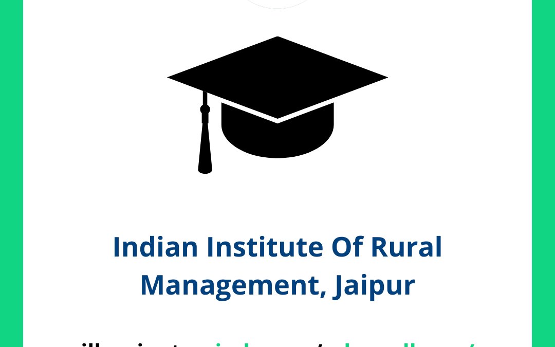 Indian Institute Of Rural Management IIRM, Jaipur