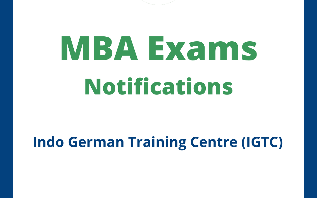 Indo German Training Centre (IGTC)