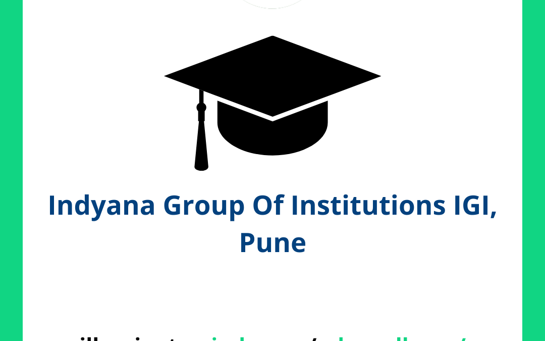 Indyana Group Of Institutions IGI, Pune