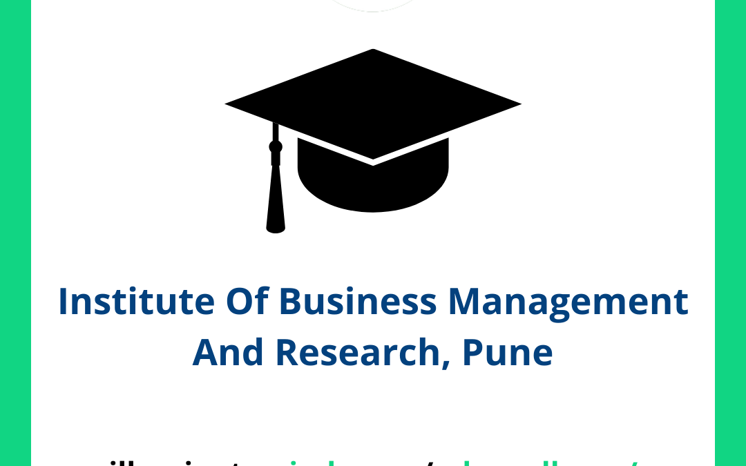 Institute Of Business Management And Research, Pune