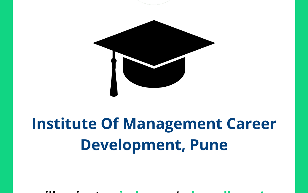 Institute Of Management Career Development IMCD, Pune