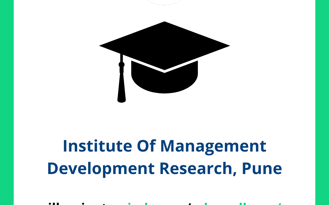Institute Of Management Development Research, Pune
