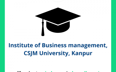 Institute of Business management, CSJM University, Kanpur