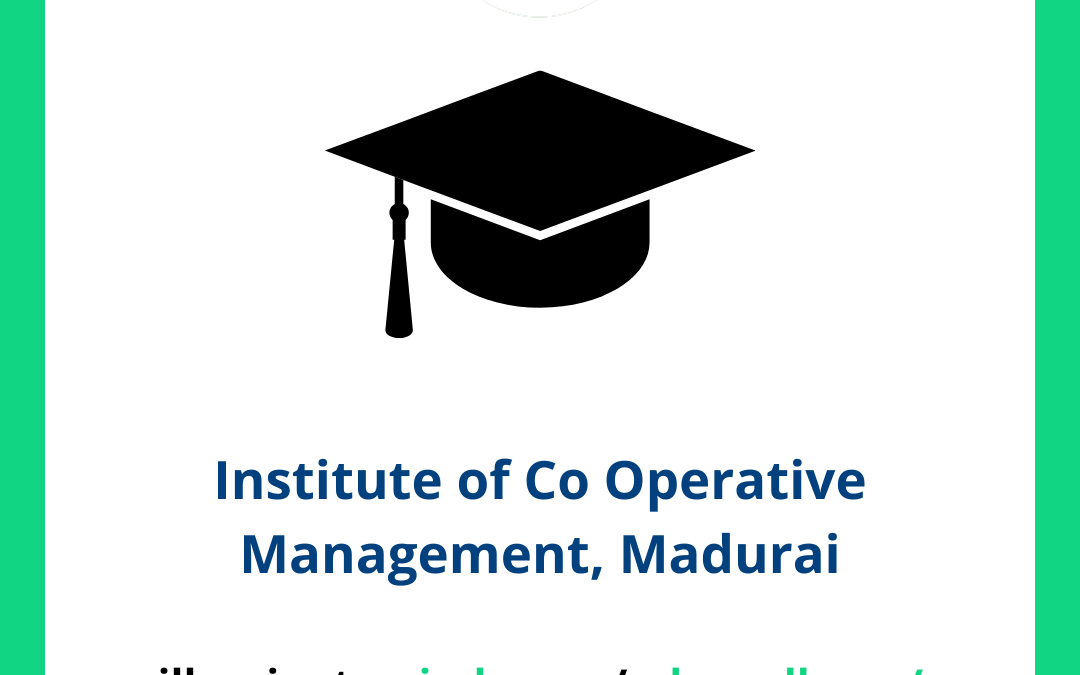 Institute of Co Operative Management, Madurai