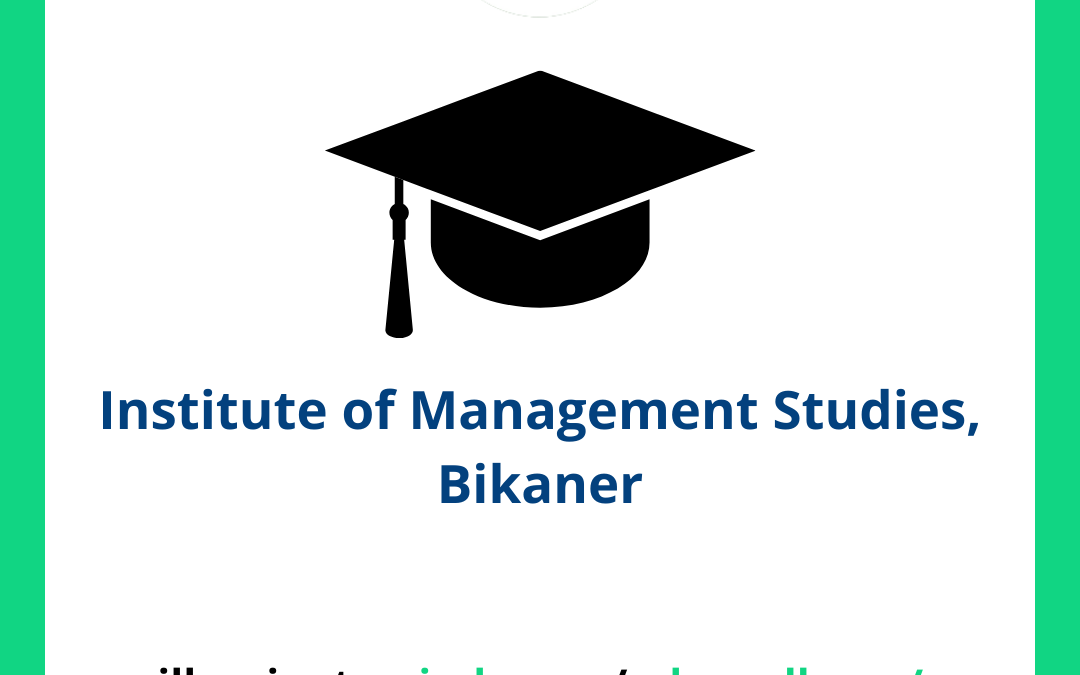 Institute of Management Studies, Bikaner