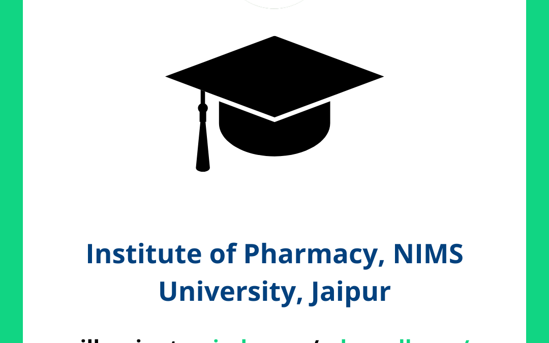 Institute of Pharmacy, NIMS University, Jaipur