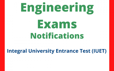 Integral University Entrance Test (IUET)