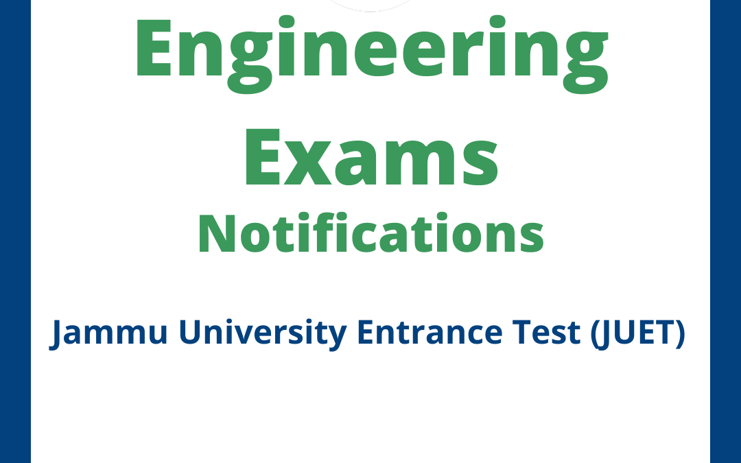 Jammu University Entrance Test (JUET)