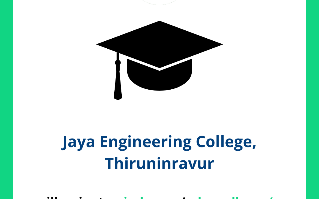 Jaya Engineering College, Thiruninravur