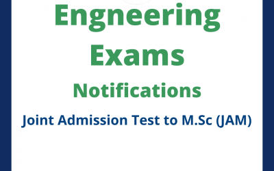 Joint Admission Test to M.Sc (JAM)