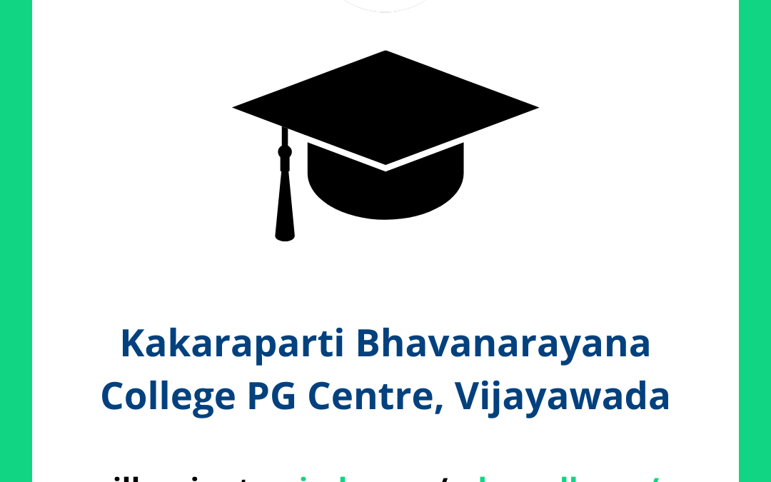 Kakaraparti Bhavanarayana College PG Centre, Vijayawada
