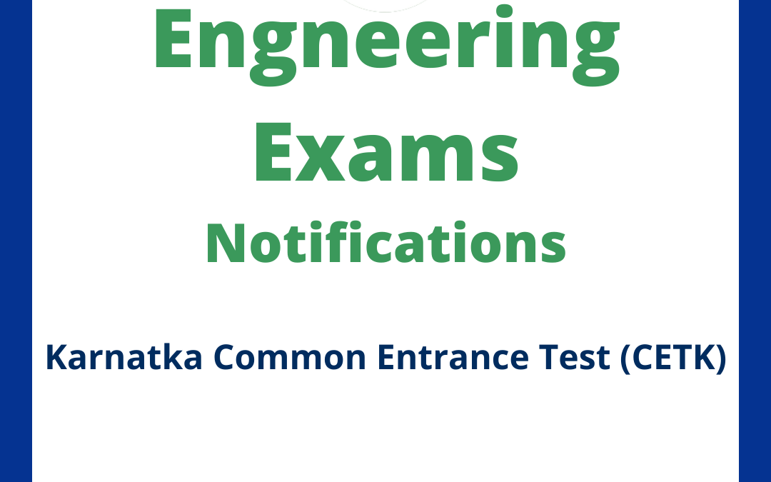Karnatka Common Entrance Test (CETK)
