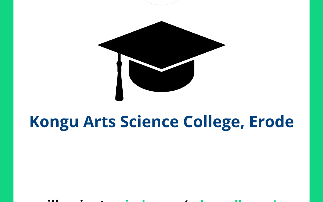 Kongu Arts Science College, Erode
