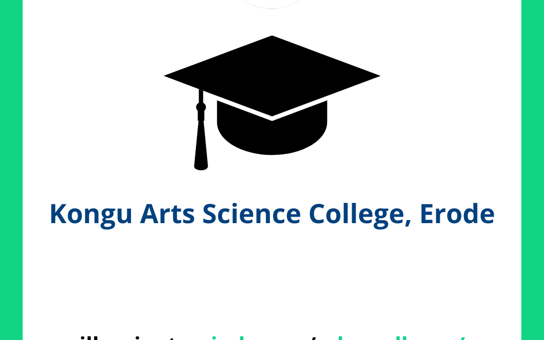 Kongu Arts Science College, Erode