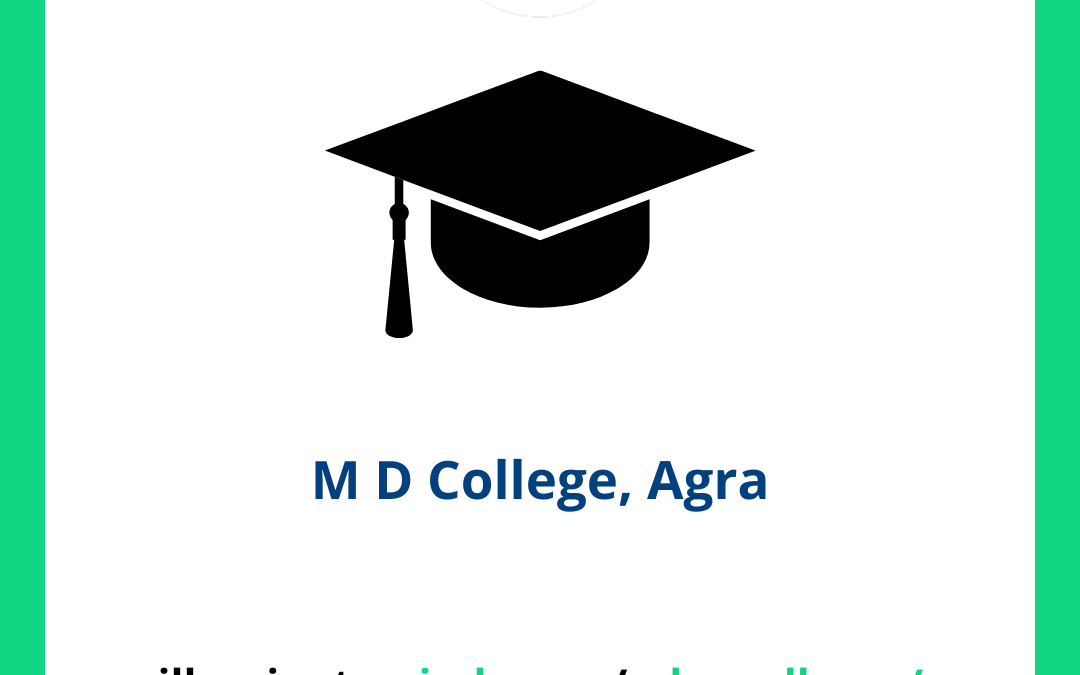 M D College, Agra
