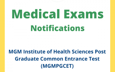MGM Institute of Health Sciences Post Graduate Common Entrance Test (MGMPGCET)