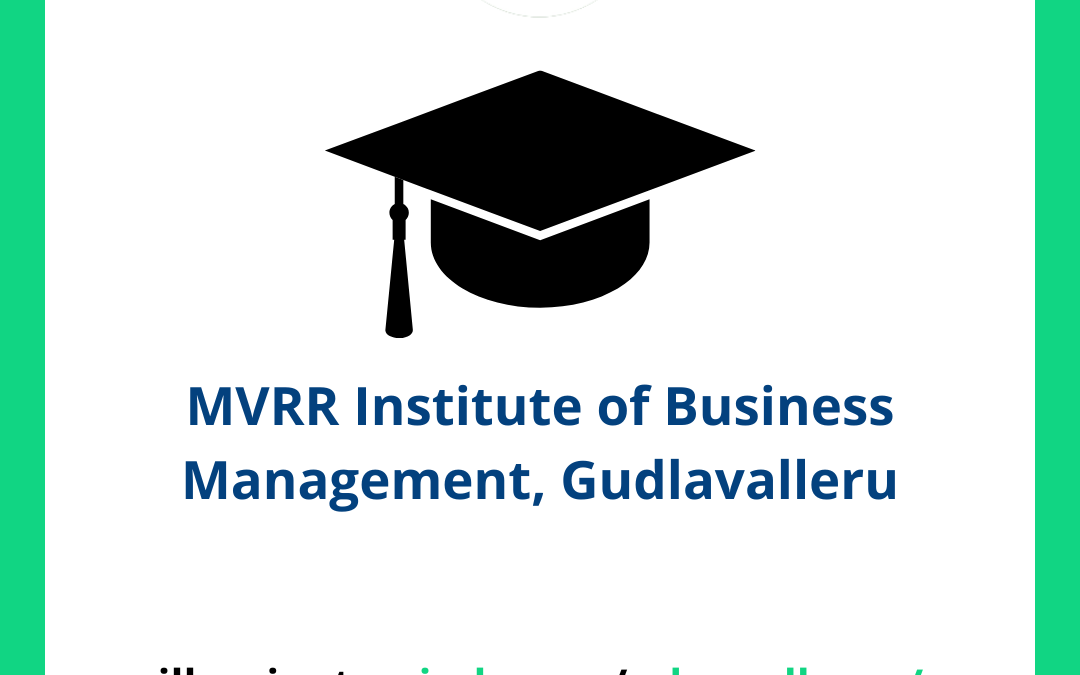 MVRR Institute of Business Management, Gudlavalleru