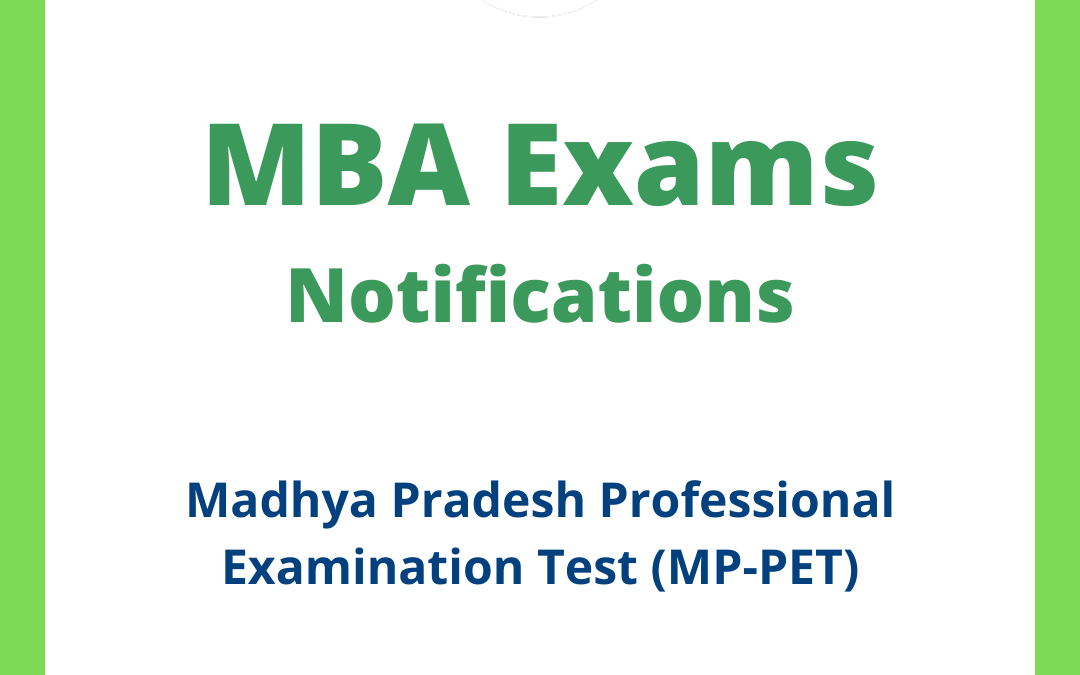 Madhya Pradesh Professional Examination Test (MP-PET)