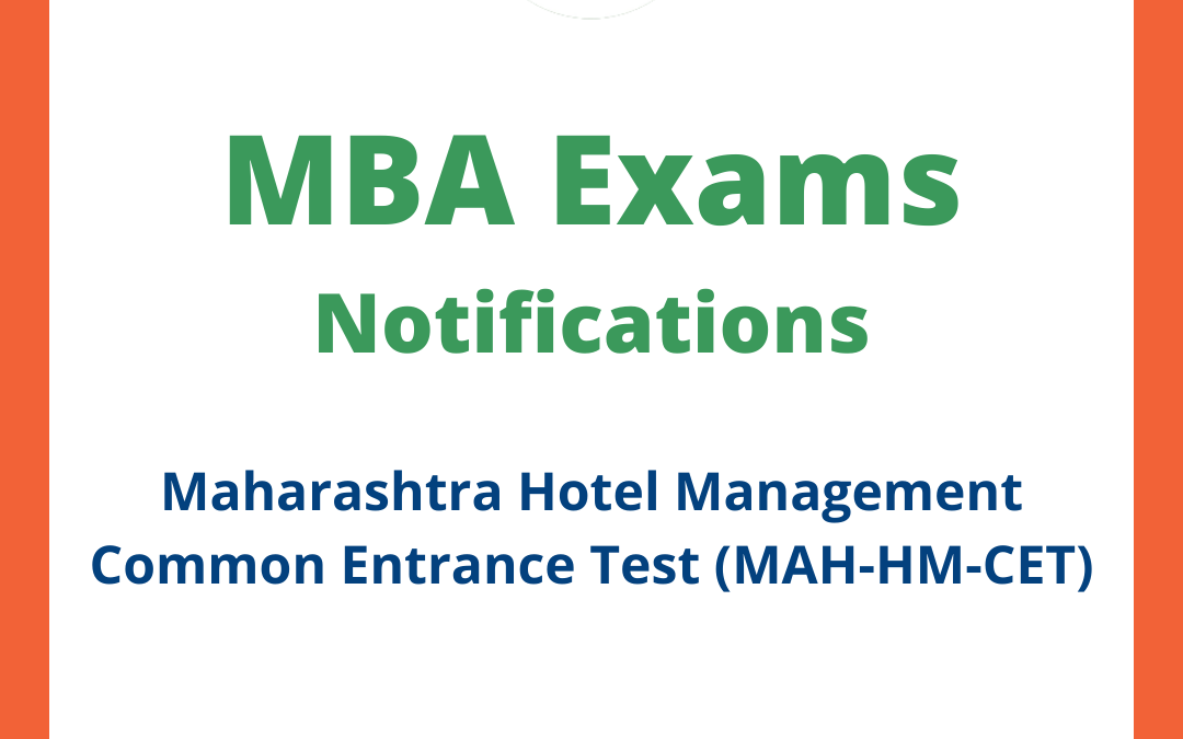 Maharashtra Hotel Management Common Entrance Test (MAH-HM-CET)