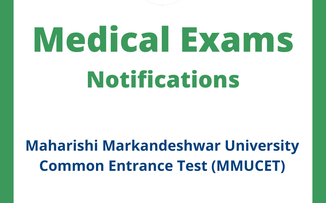 Maharishi Markandeshwar University Common Entrance Test (MMUCET)