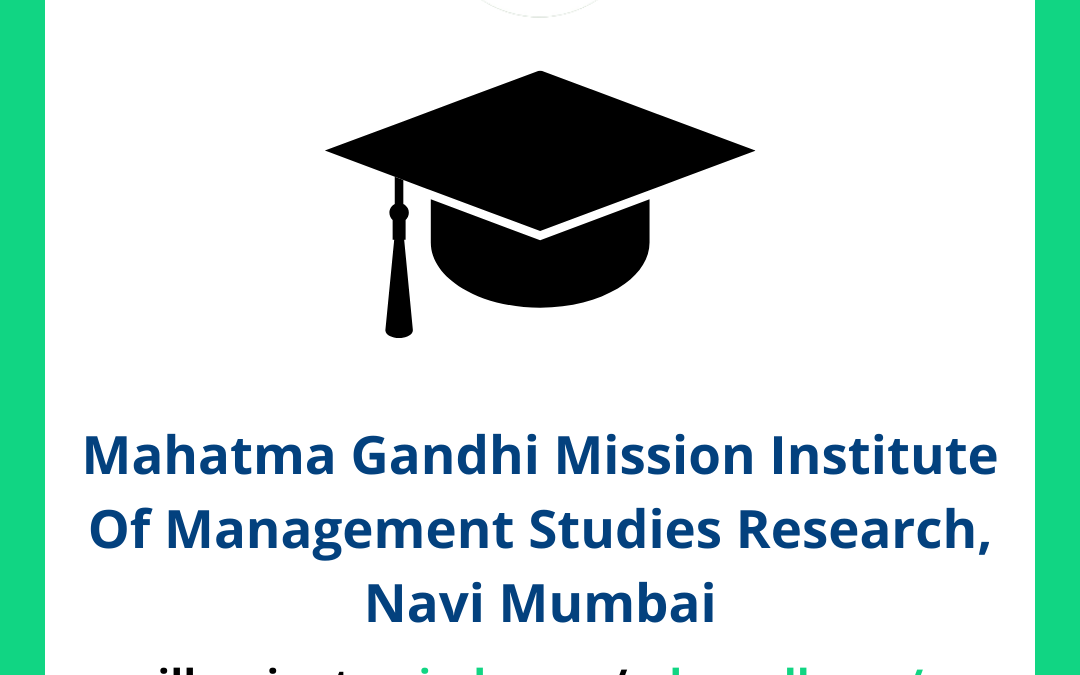 Mahatma Gandhi Mission Institute Of Management Studies Research, Navi Mumbai