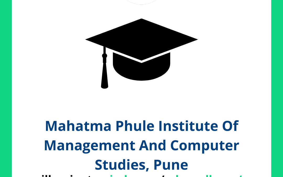 Mahatma Phule Institute Of Management And Computer Studies, Pune