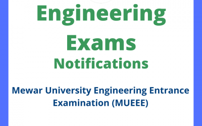 Mewar University Engineering Entrance Examination (MUEEE)