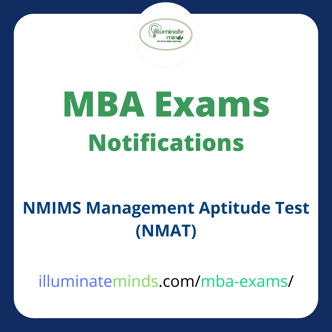 NMIMS Management Aptitude Test NMAT Illuminate Minds