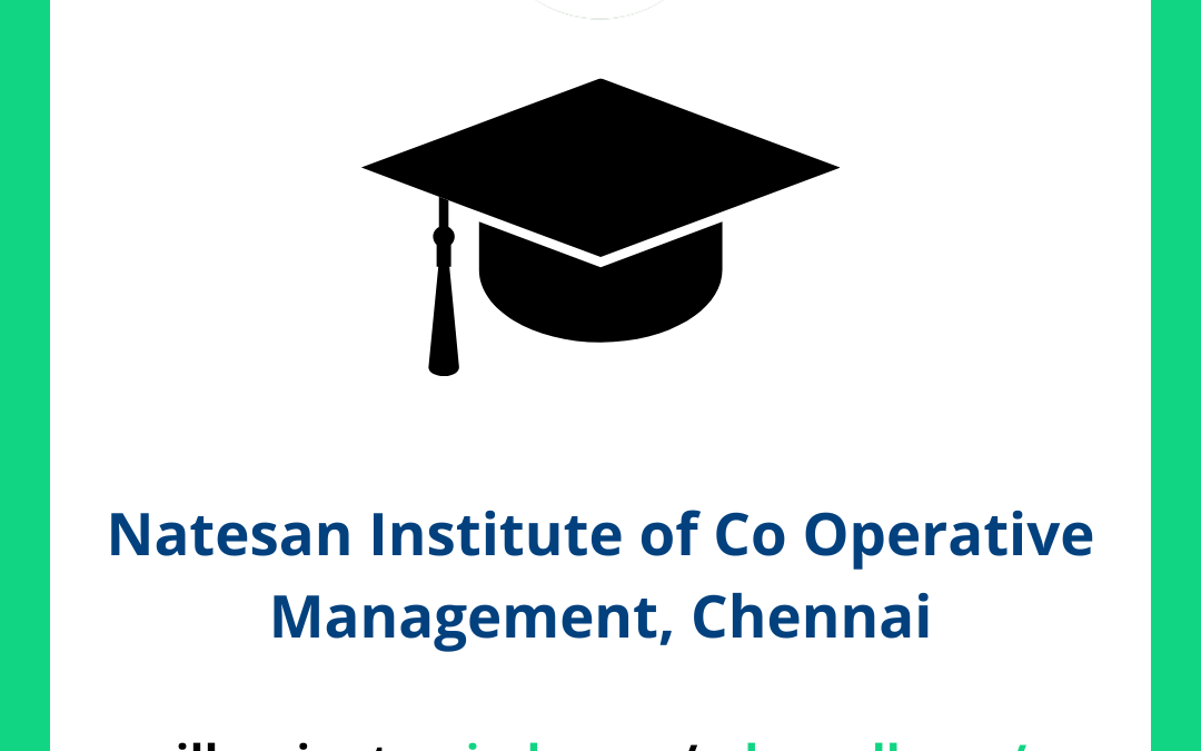 Natesan Institute of Co Operative Management NICM, Chennai