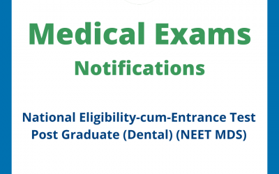 National Eligibility-cum-Entrance Test Post Graduate (Dental) (NEET MDS)