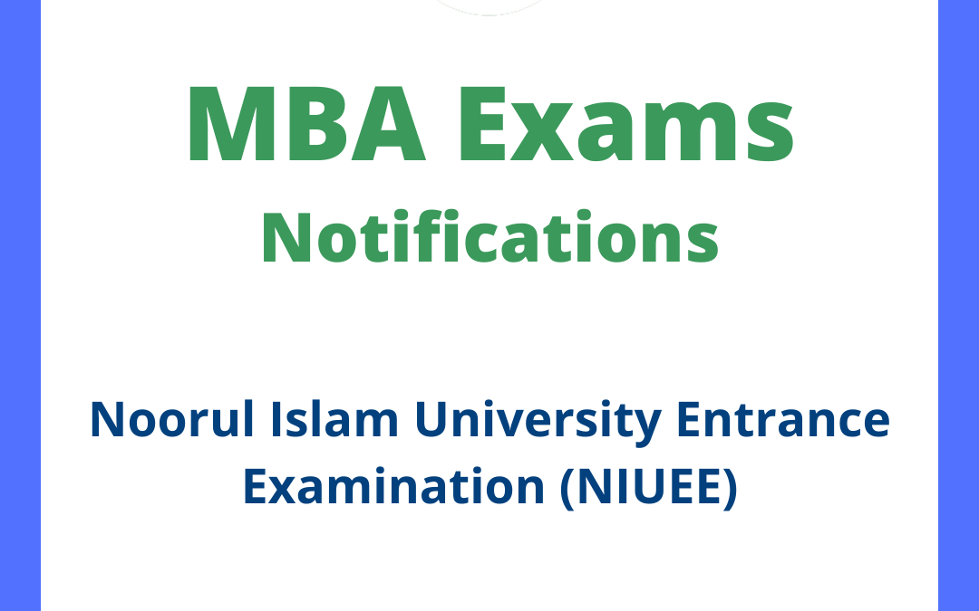 Noorul Islam University Entrance Examination (NIUEE)