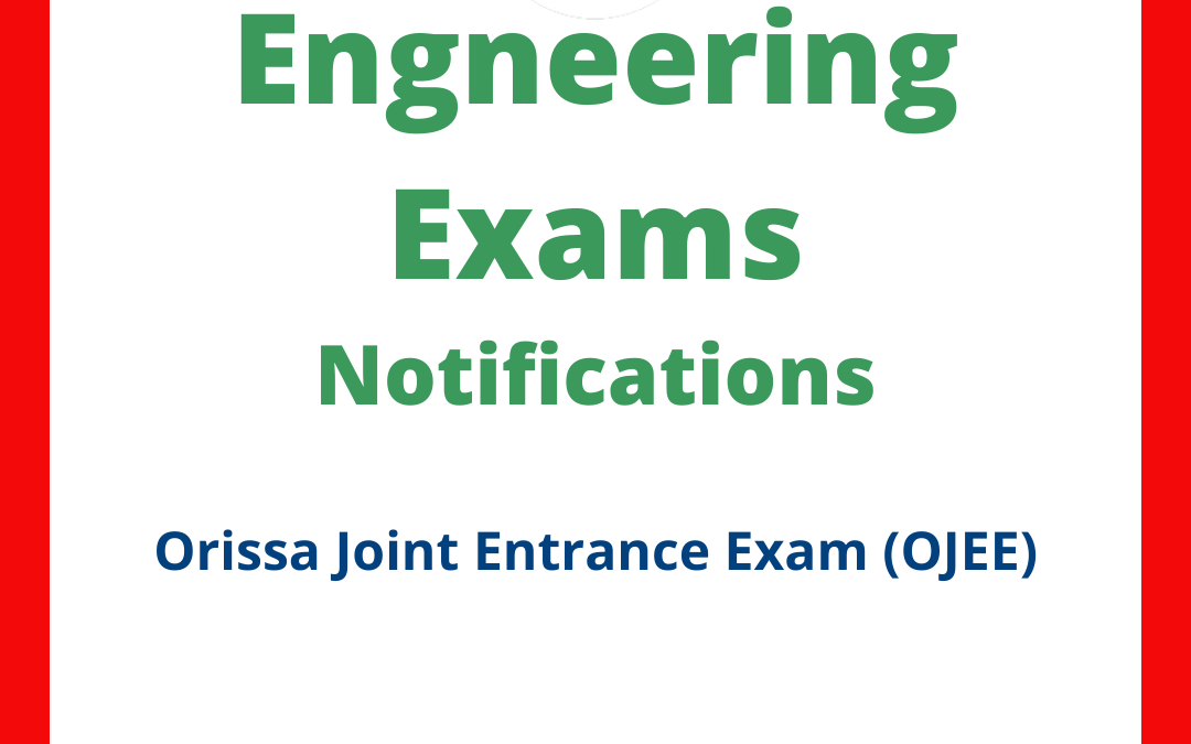Orissa Joint Entrance Exam (OJEE)