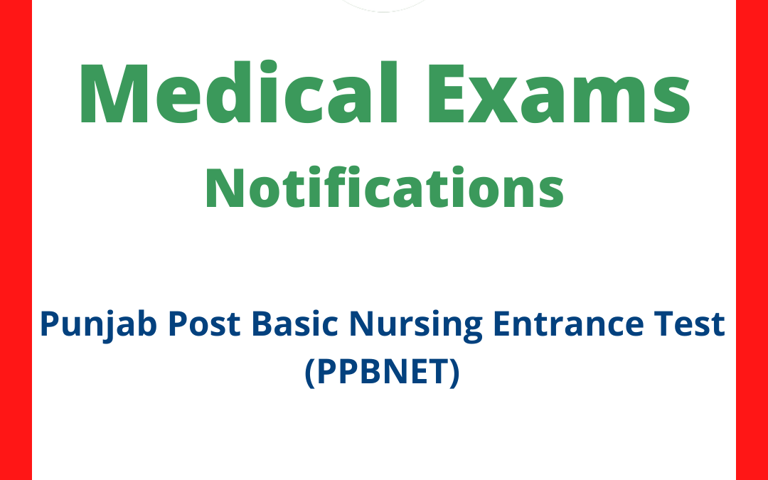 Punjab Post Basic Nursing Entrance Test (PPBNET)