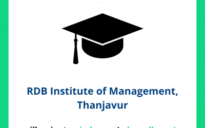 RDB Institute of Management, Thanjavur