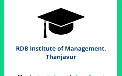 RDB Institute of Management, Thanjavur