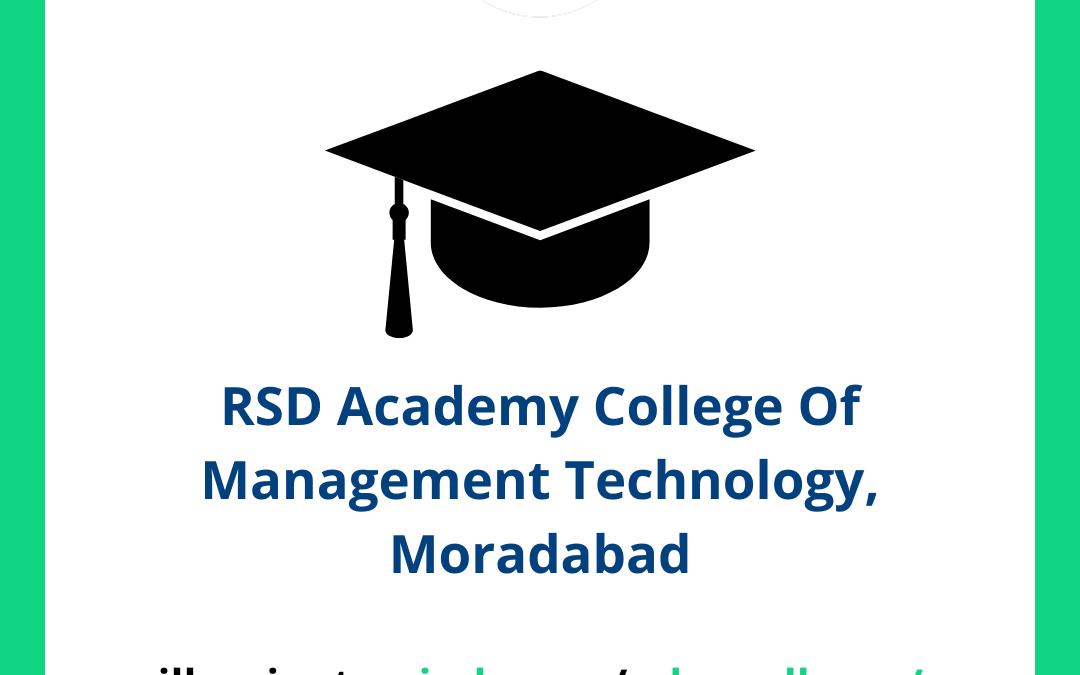 RSD Academy College Of Management Technology, Moradabad