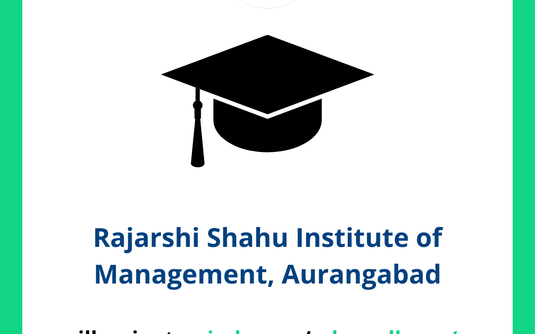 Rajarshi Shahu Institute of Management, Aurangabad