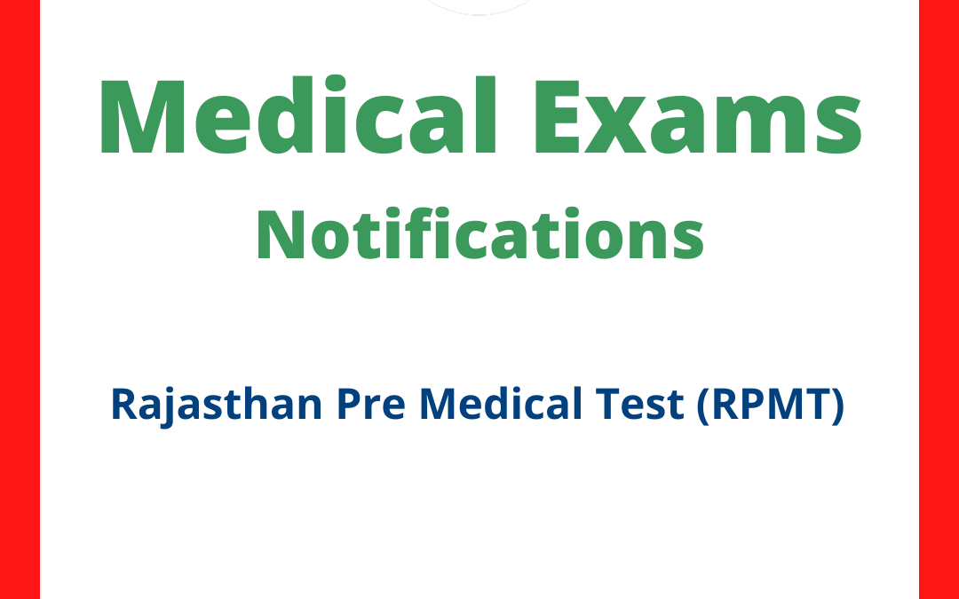 Rajasthan Pre Medical Test (RPMT)