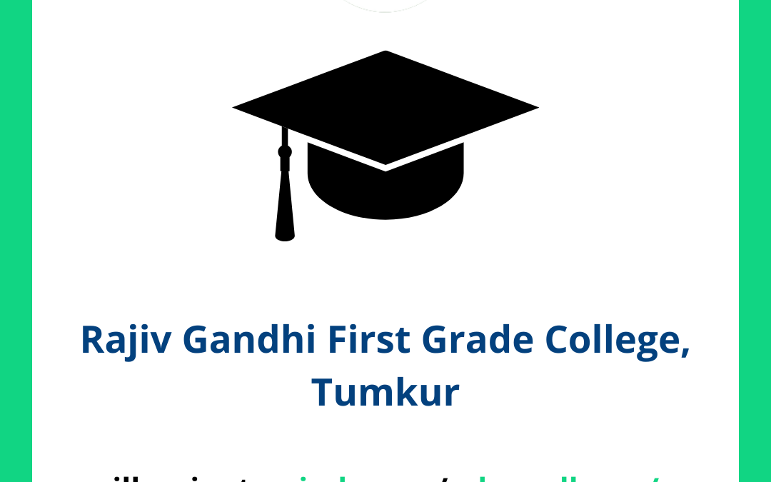 Rajiv Gandhi First Grade College, Tumkur