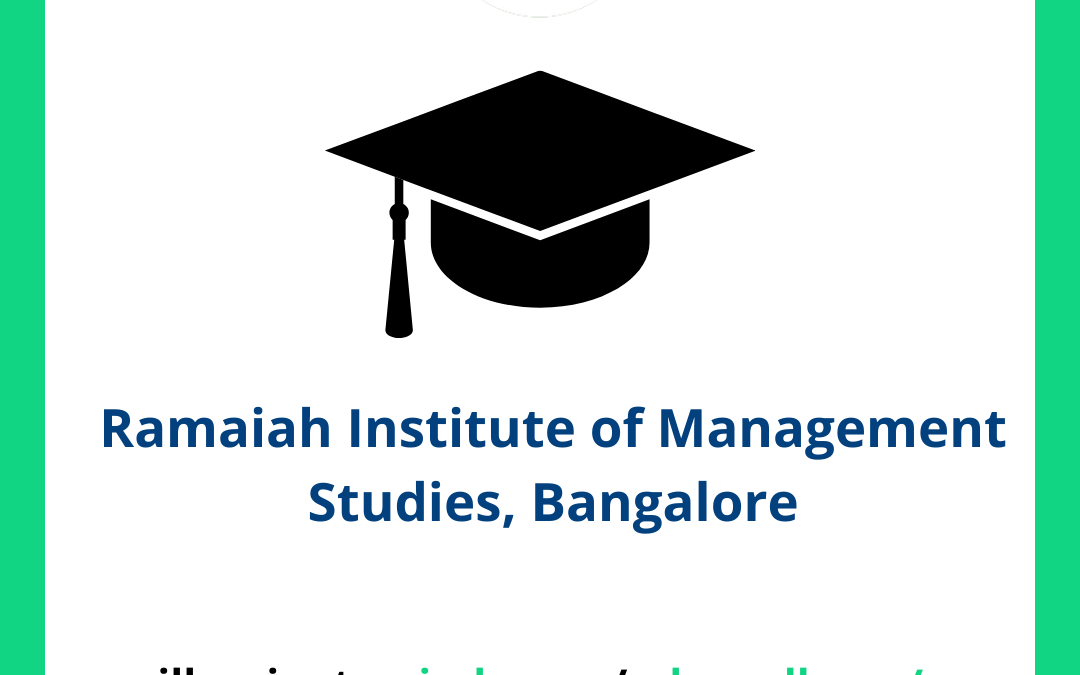 Ramaiah Institute of Management Studies RIMS, Bangalore